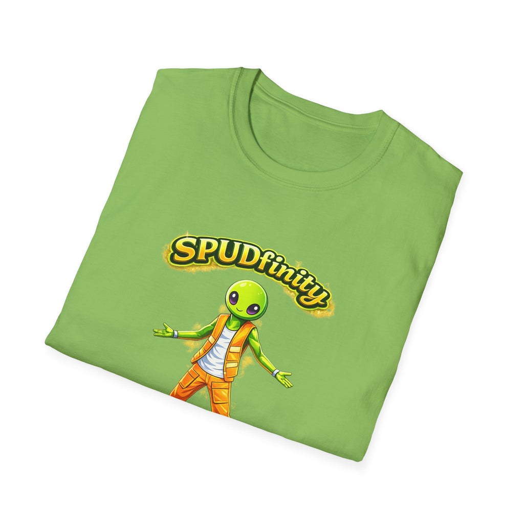 SPUDfinity Alien Potato Gaming T-Shirt 5 colors 100% cotton
