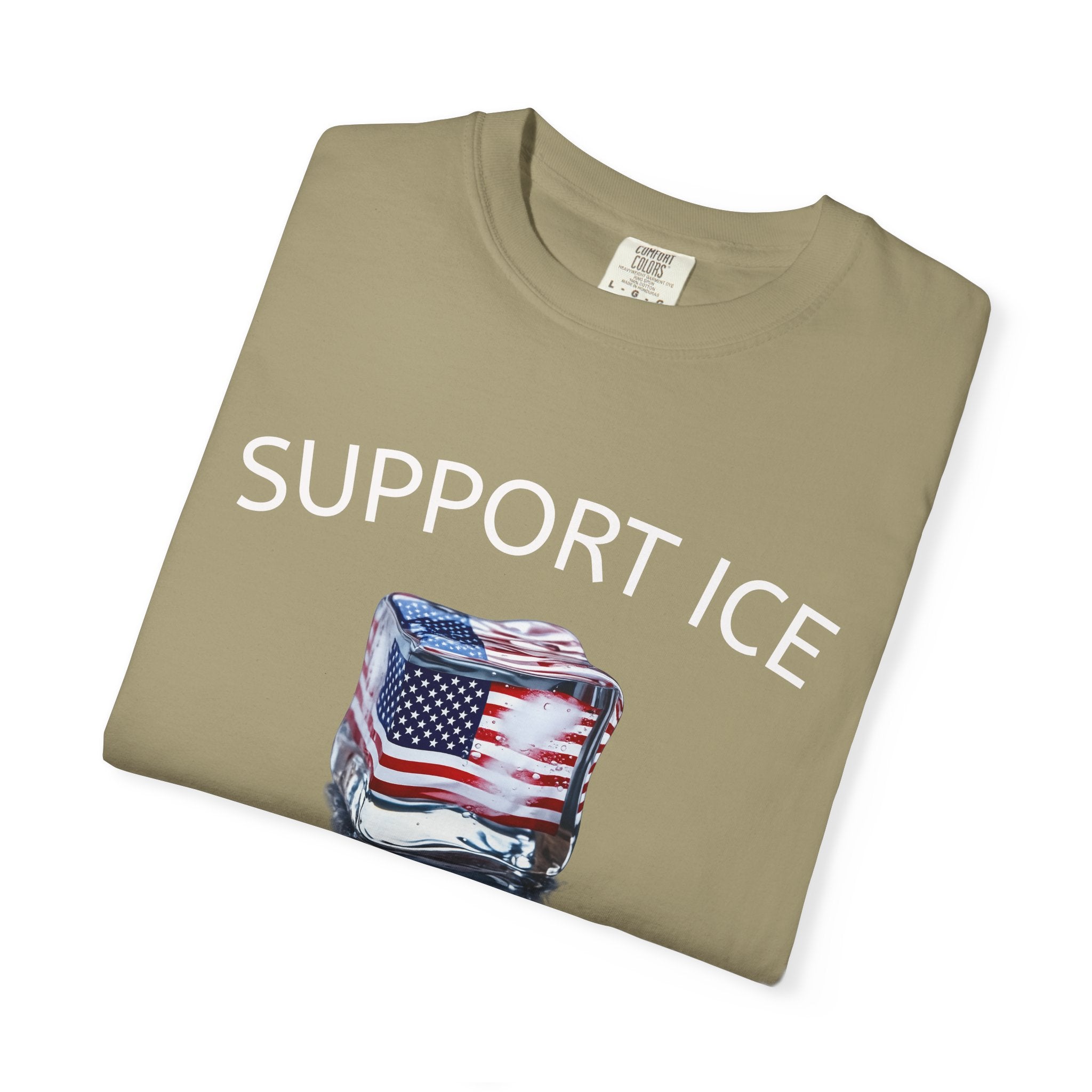 Support ICE Shirt Patriotic Law Enforcement Tee Pro Police Apparel Freedom Support Shirt USA Pride Tee 9 colors 100% cotton