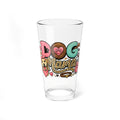 Dog Mama Pint Glass Cute Dog Lover Beer Glass Gift for Dog Moms Fun Pet Lover Drinkware 16 oz