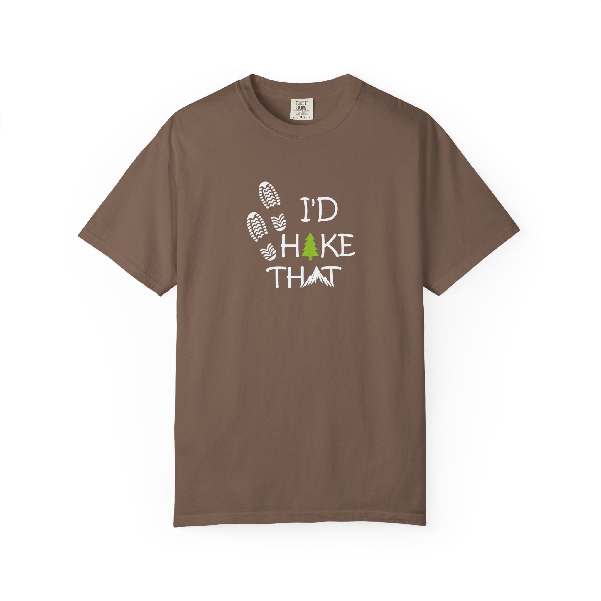 I'd Hike That Shirt Outdoor Lover Gift Camping Shirt Nature Graphic Tee Trail Shirt Adventure T-Shirt 7 colors 100% cotton