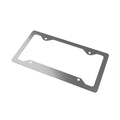 American Flag License Plate Frame Bold Patriotic Flag Design Glossy Aluminum Easy Install