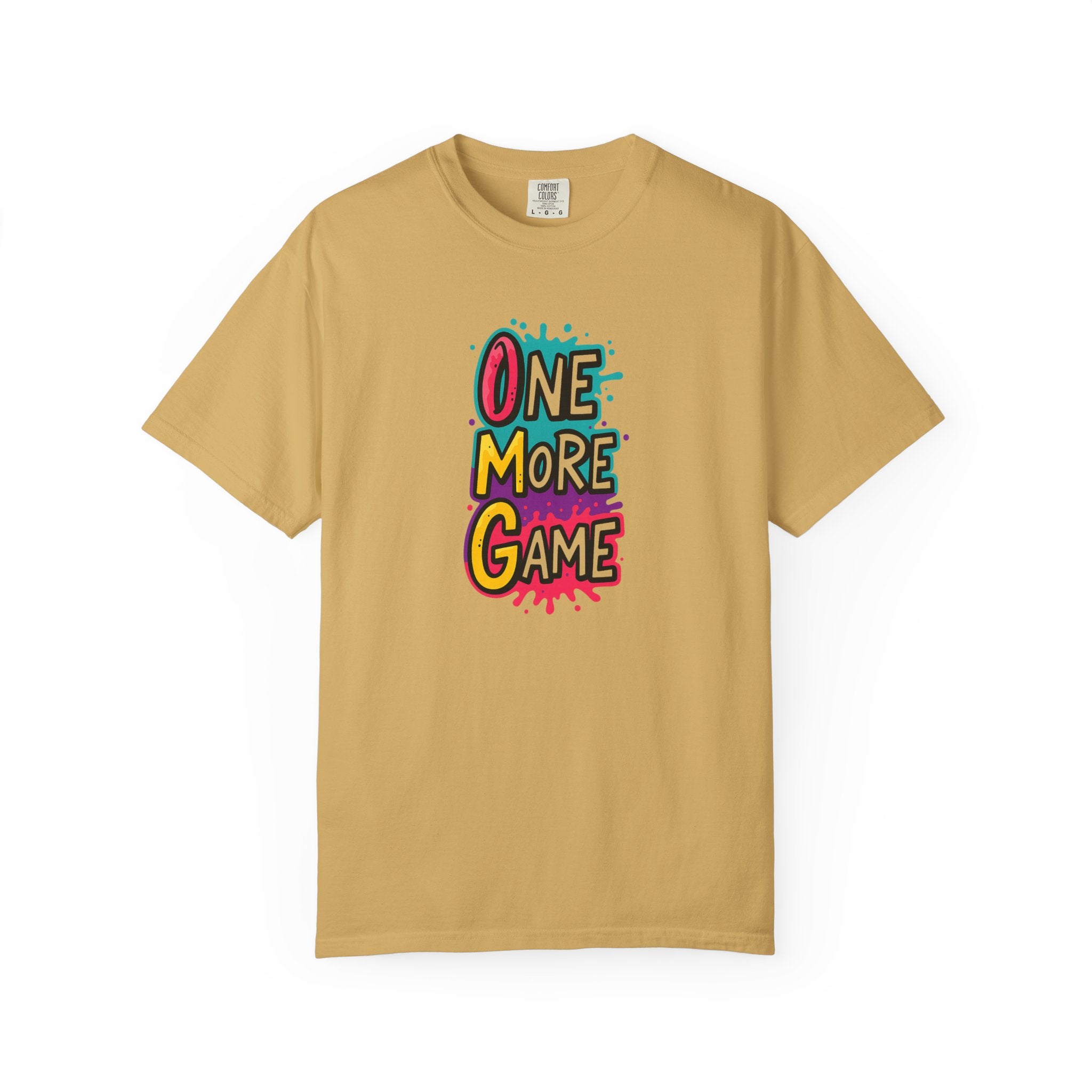 OMG - One More Game T-shirt OMG Pickleball, Table Tennis, Video Game 8 colors 100% cotton