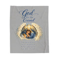God Has You Covered Blanket Christian Inspirational Throw Faith-Based Religious Gift Comfort Blanket for Loved One 50" x 60"