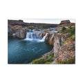 Shoshone Falls Canvas Twin Falls Waterfall Wall Art Snake River Canyon Landscape Large Scenic Home Decor Stretched 1.25 6 Sizes