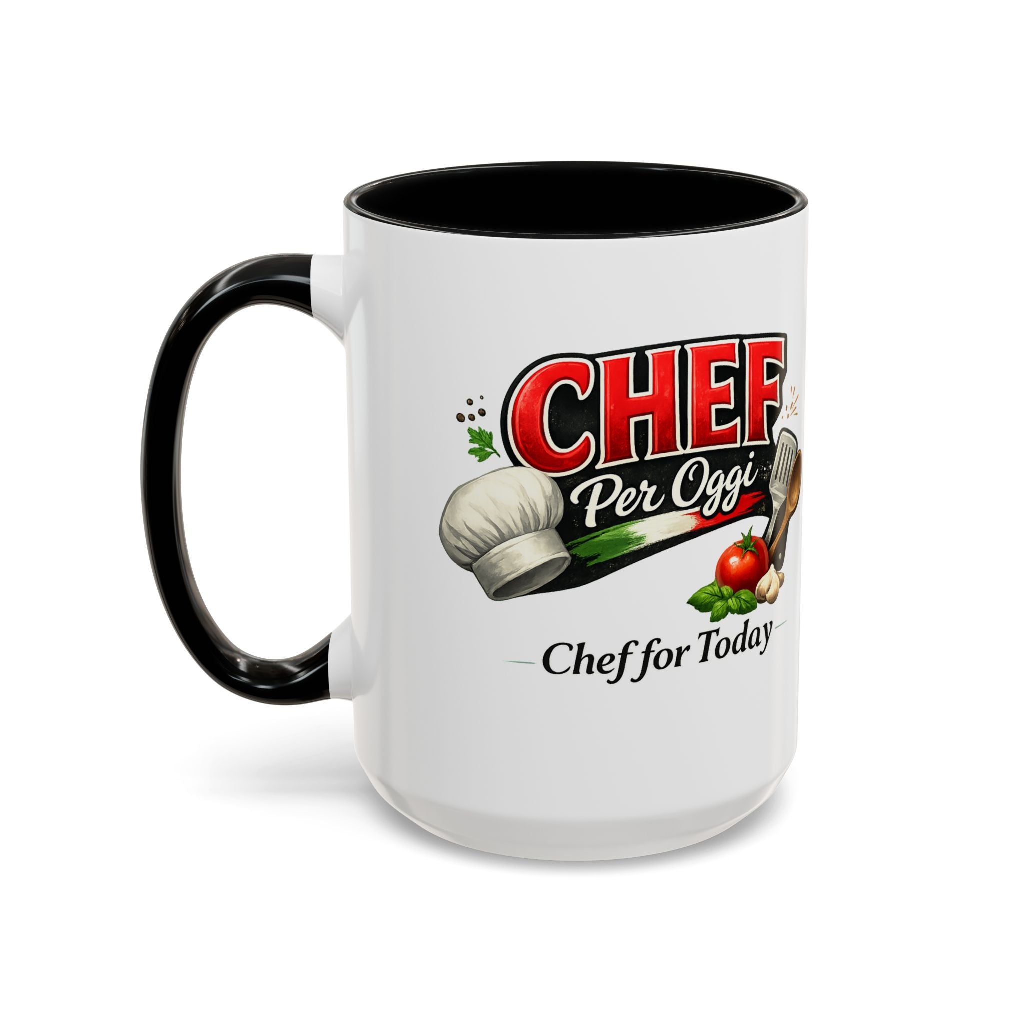 Chef Per Oggi Mug Italian Chef Gift Chef for Today Coffee Cup Kitchen Mug Italian Cooking Gift Foodie Gift 11 oz or 15 oz