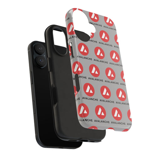 Sats and Stripes Avalanche AVAX Tough Phone Case AVAX Crypto Phone Case iPhone and Samsung