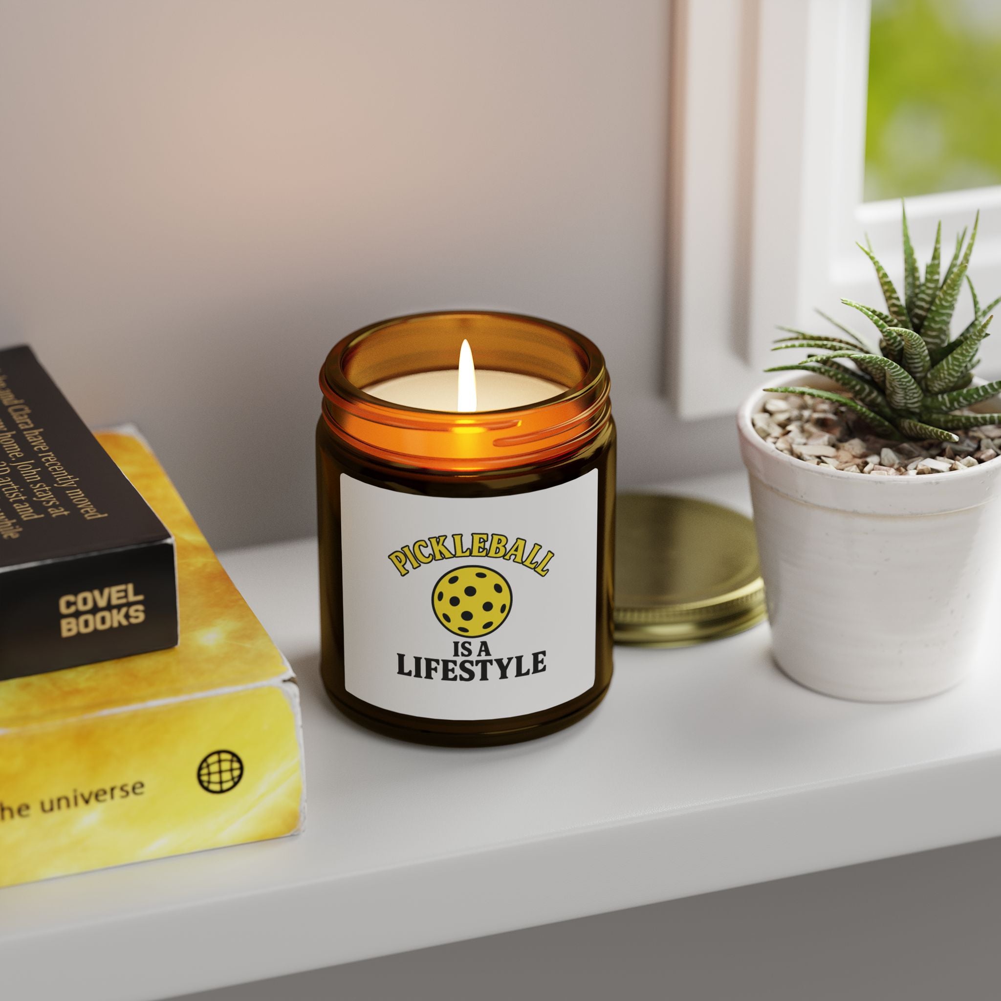 Pickleball Is a Lifestyle Candle Coconut Apricot Wax Eco-Friendly and Non-Toxic 4oz or 9oz size 9 scents