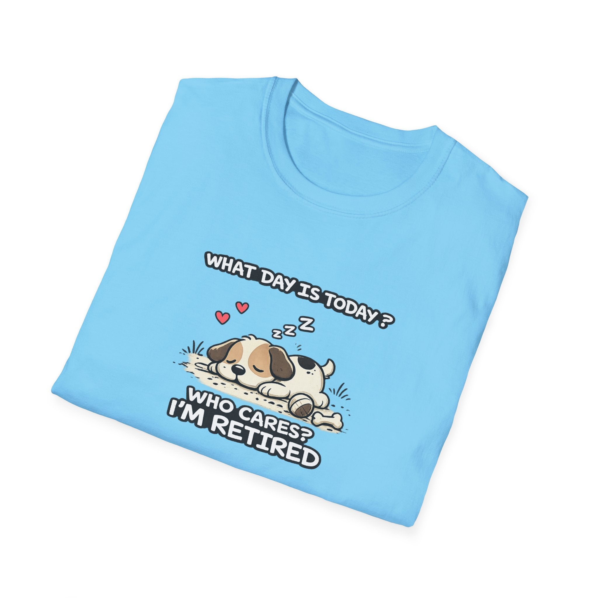Who Cares I'm Retired Tee Cute Retirement Gift New Retiree Humor Shirt Men-Women Retirement Present 8 colors 100% cotton