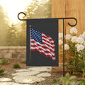 SatsandStripes.com Stars & Stripes in the Breeze – 12" x 18" American Flag Patriotic Garden Flag
