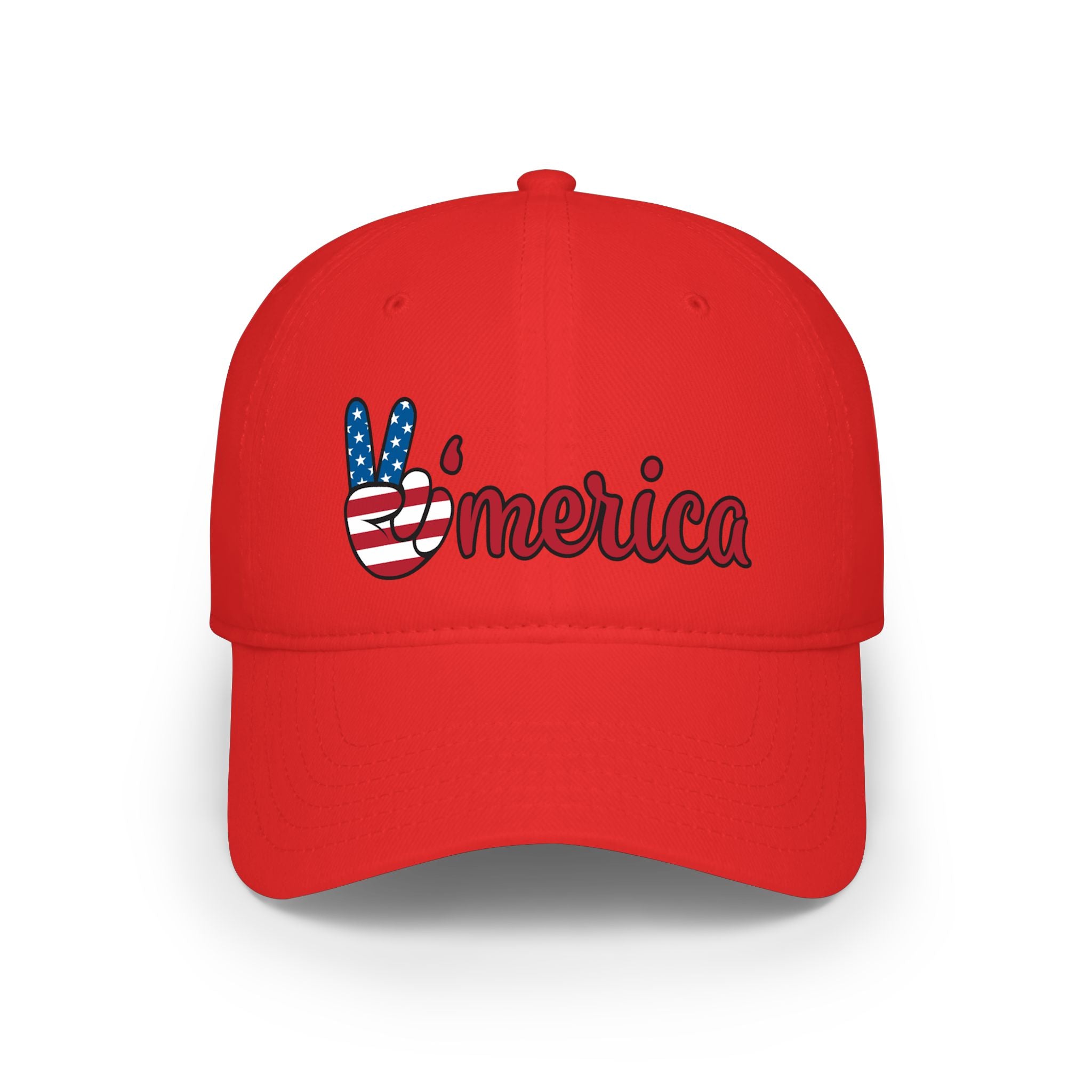 Amerika-Hut Patriotischer Peace-Zeichen-Cap USA-Flagge-Hut Vierter-Juli-Cap Patriotisches Geschenk USA-Stolz-Hut 6 Farben