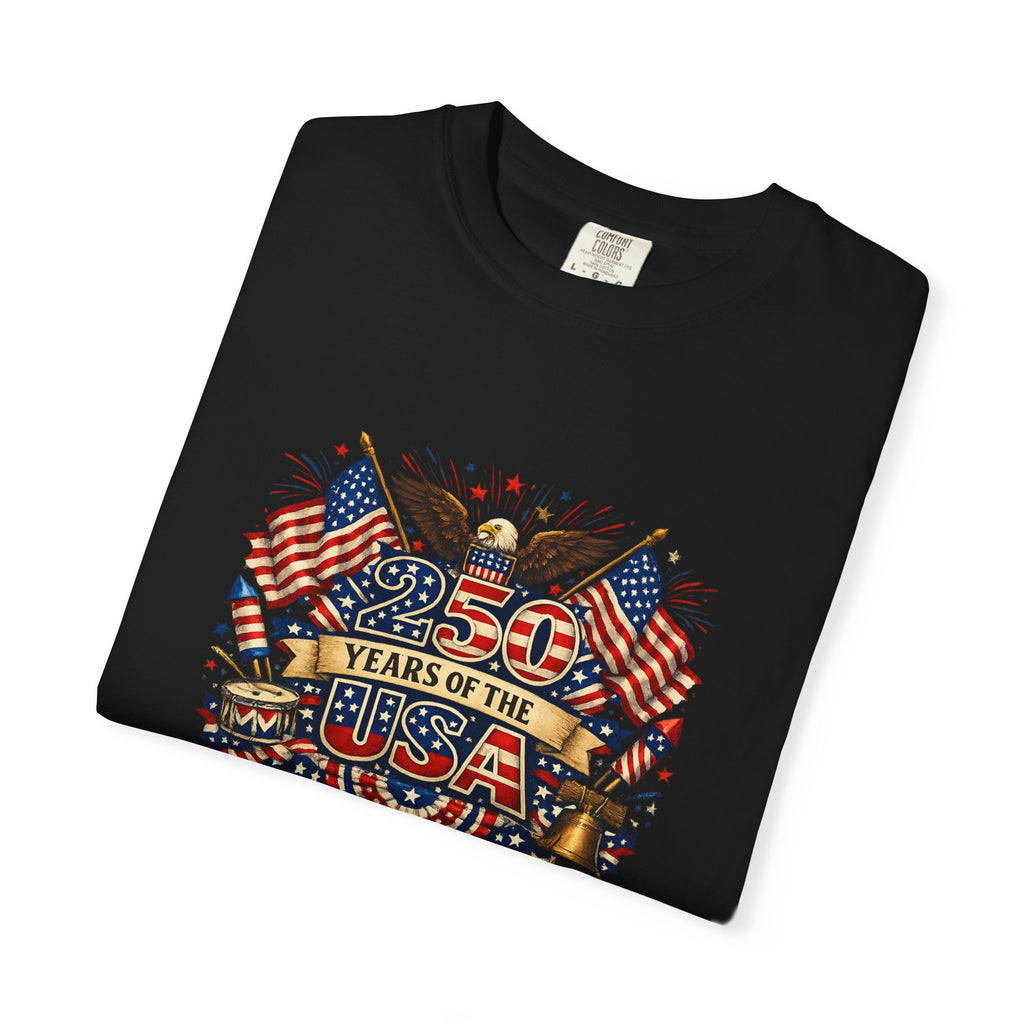 USA 250th Anniversary Shirt Patriotic America 1776-2026 Tee 4th of July Tshirt Independence Day Gift 8 colors 100% cotton