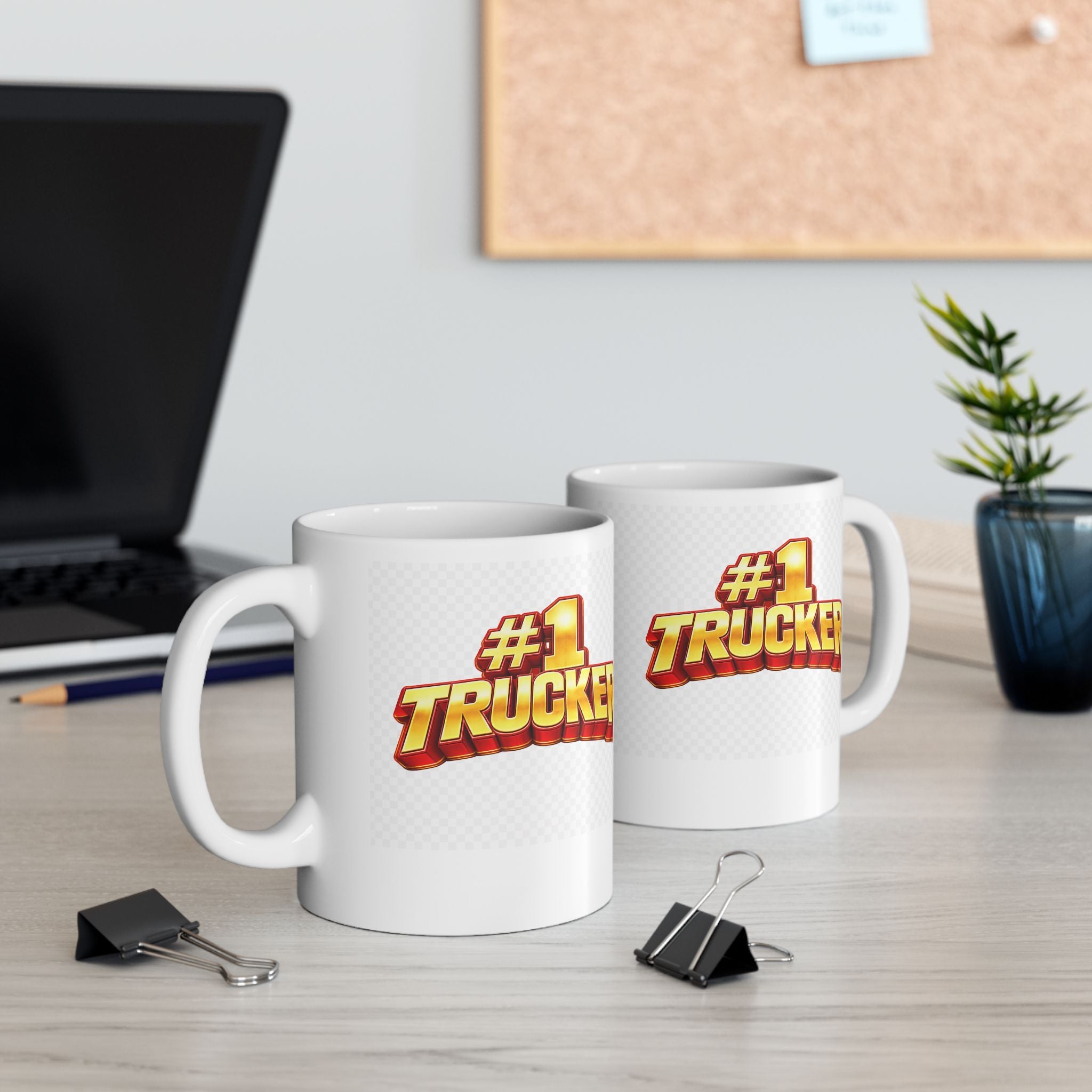 Trucker Ceramic Mug 11oz 15oz