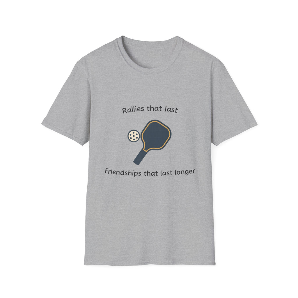 Durango Hills Pickleball Club T-Shirt Rallies That Last Friendships that Last Longer Tee Las Vegas Pickleball 7 colors 100% cotton
