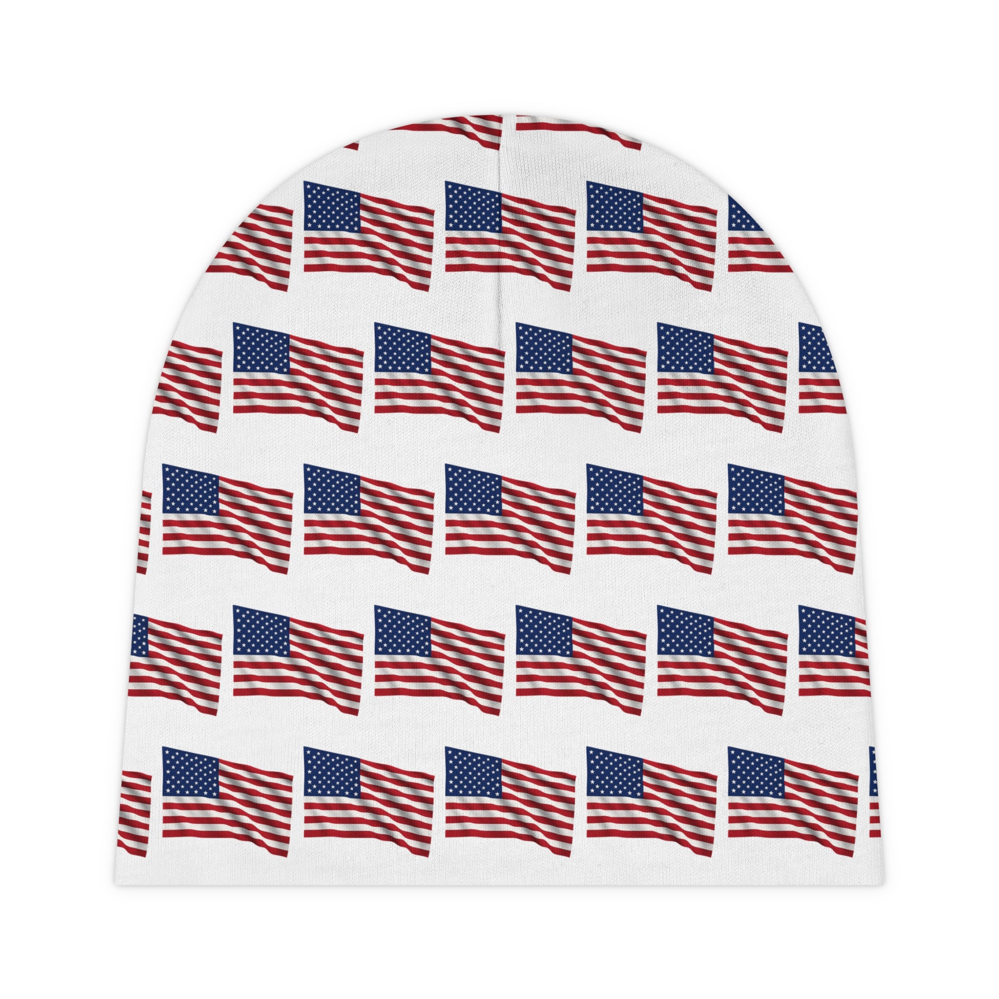 American Flag Baby Beanie Patriotic Newborn Hat USA Infant Cap 4th of July Baby Hat Baby Shower Gift Cute USA Baby Beanie