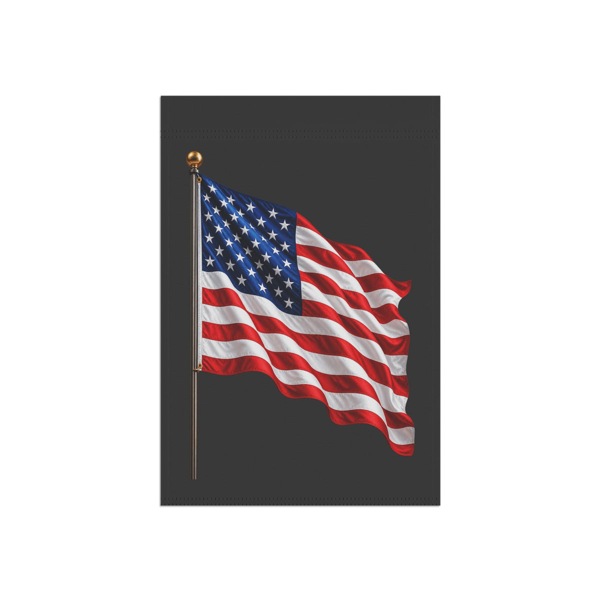 SatsandStripes.com Stars & Stripes in the Breeze – 12" x 18" American Flag Patriotic Garden Flag