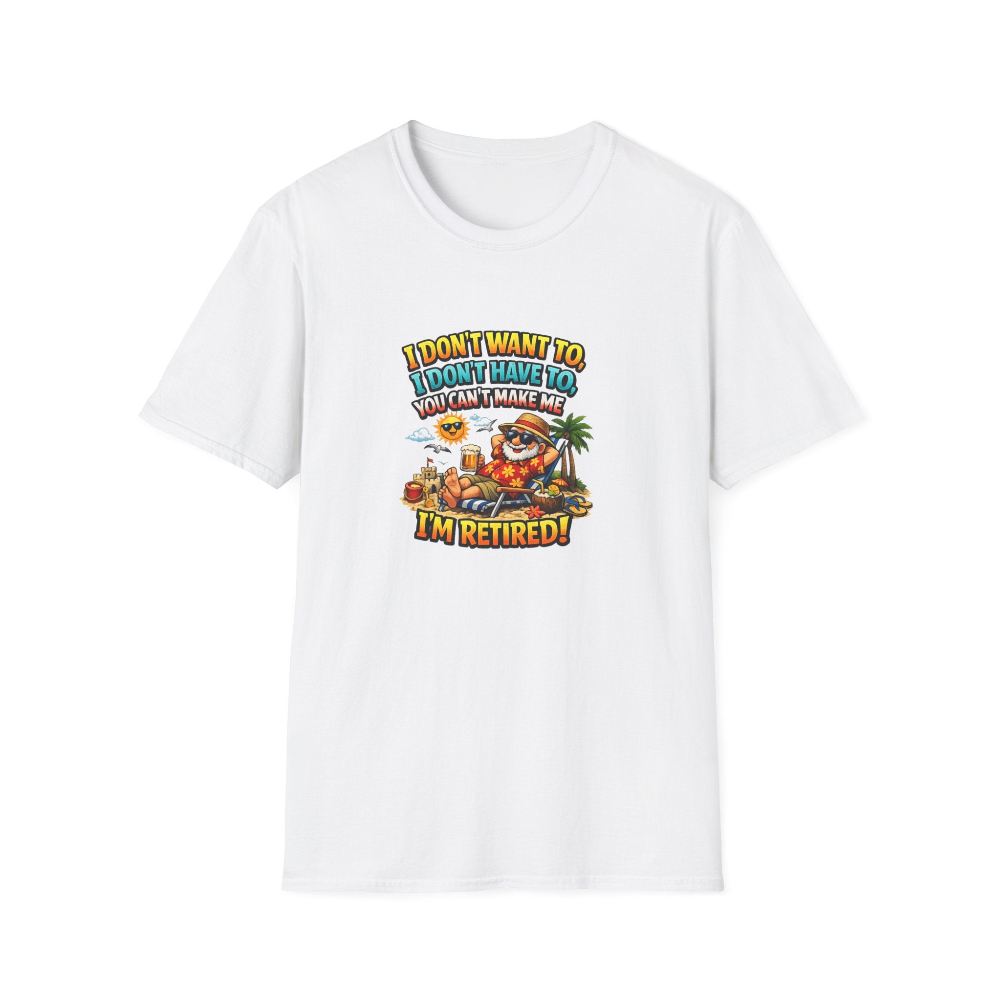 Funny Retirement Shirt I'm Retired Tee Humorous Retired Gift Retirement Party Gift Dad Grandpa Retirement Tee 8 colors 100% cotton