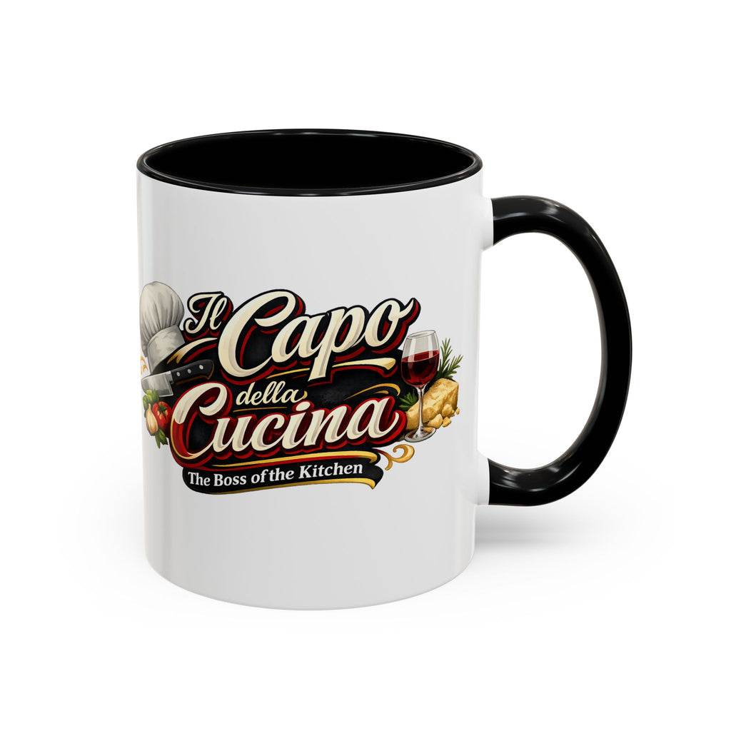Il Capo della Cucina Mug Boss of the Kitchen Coffee Cup Italian Chef Gift Funny Cooking Mug Kitchen Gift 11 oz or 15 oz
