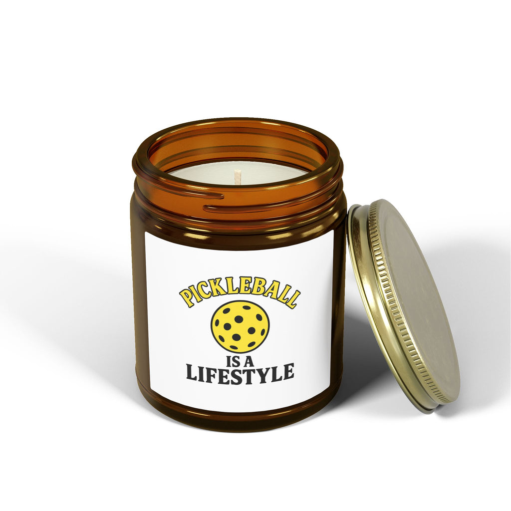 Pickleball Is a Lifestyle Candle Coconut Apricot Wax Eco-Friendly and Non-Toxic 4oz or 9oz size 9 scents