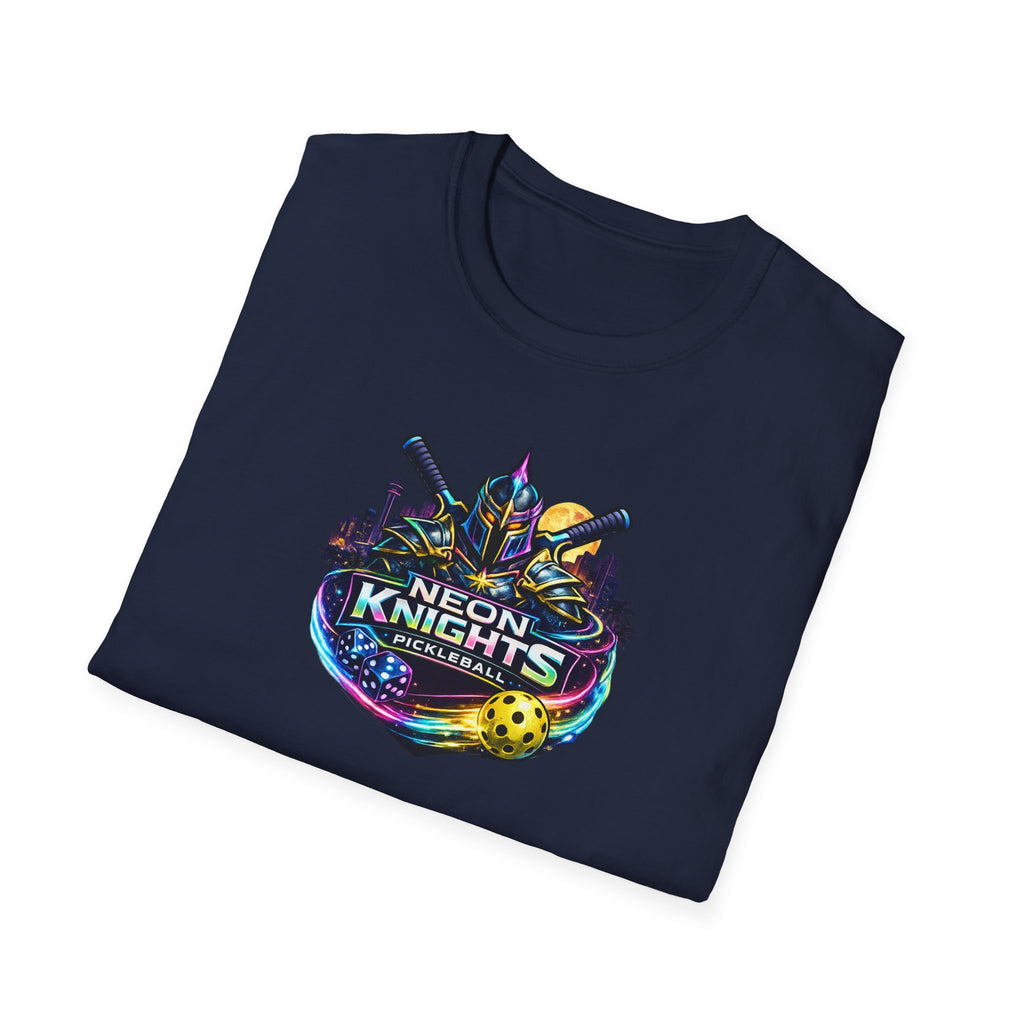 Neon Knights Pickleball Shirt | Vegas Inspired Pickleball T-Shirt | Gift for Pickleball Player | 9 colors - 100% cotton
