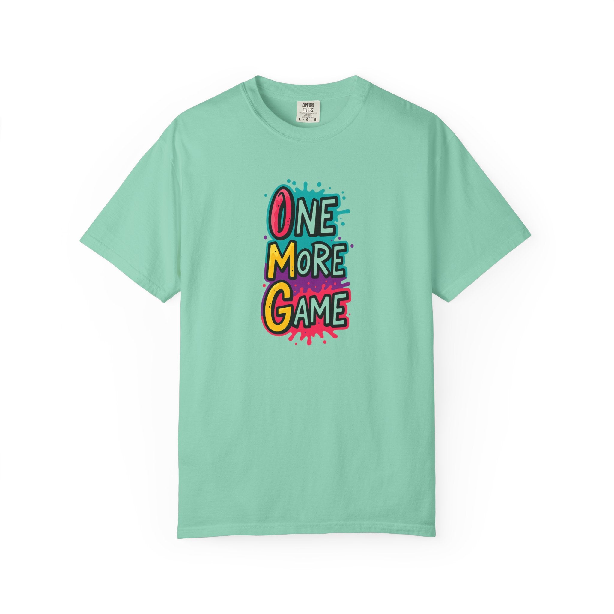 OMG - One More Game T-shirt OMG Pickleball, Table Tennis, Video Game 8 colors 100% cotton