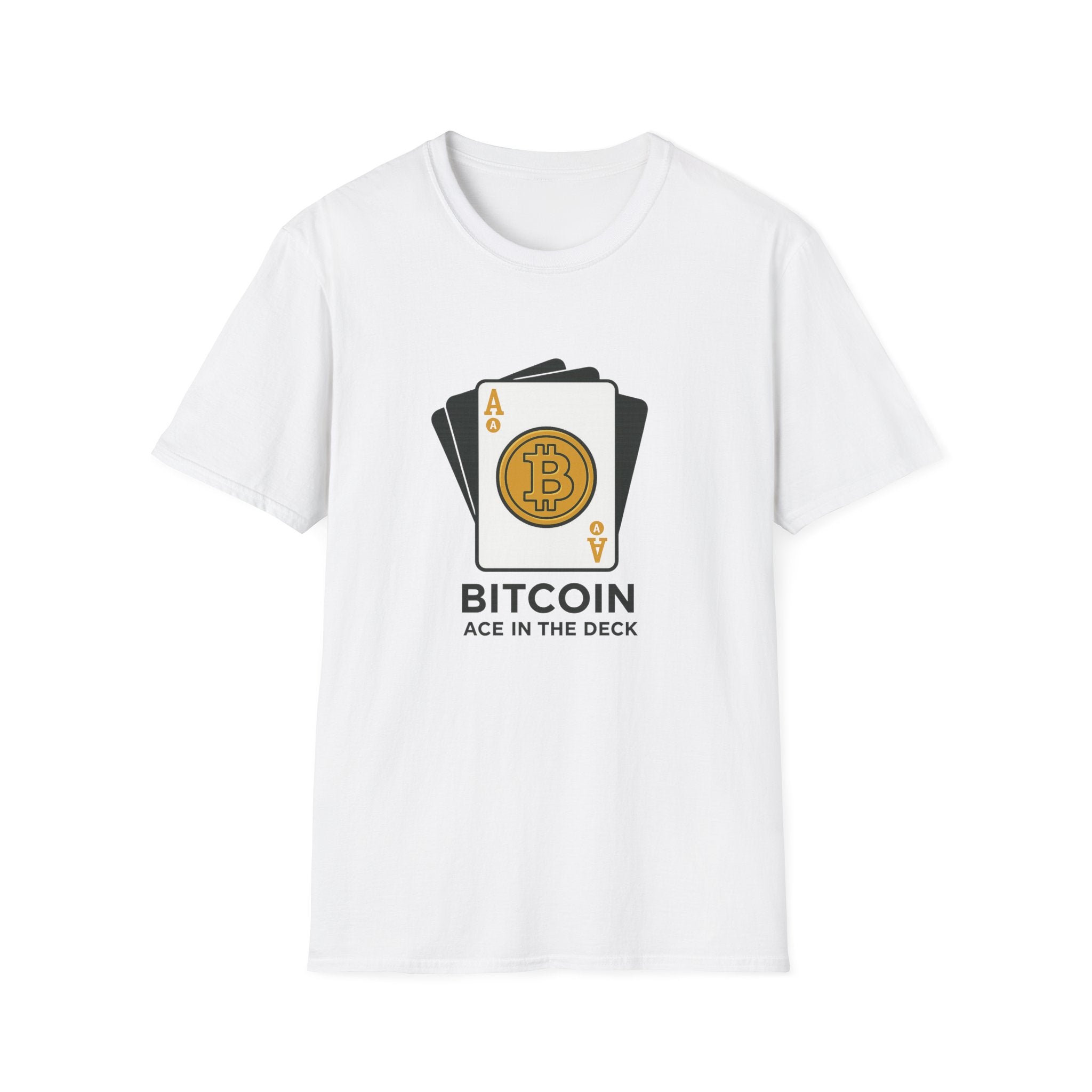 Bitcoin Ass im Ärmel T-Shirt Markantes Krypto-Statement-Shirt für Bitcoin-Enthusiasten 7 Farben 100 % Baumwolle