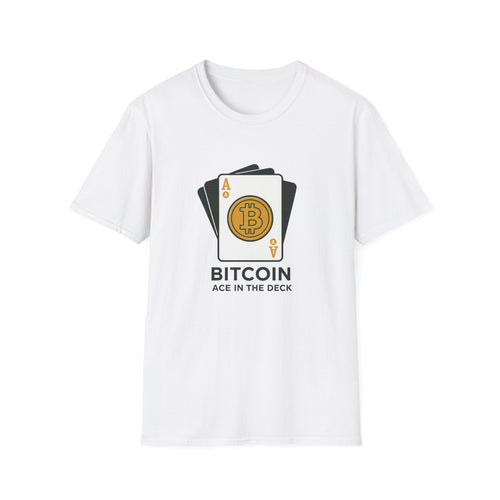 Bitcoin Ass im Ärmel T-Shirt Markantes Krypto-Statement-Shirt für Bitcoin-Enthusiasten 7 Farben 100 % Baumwolle