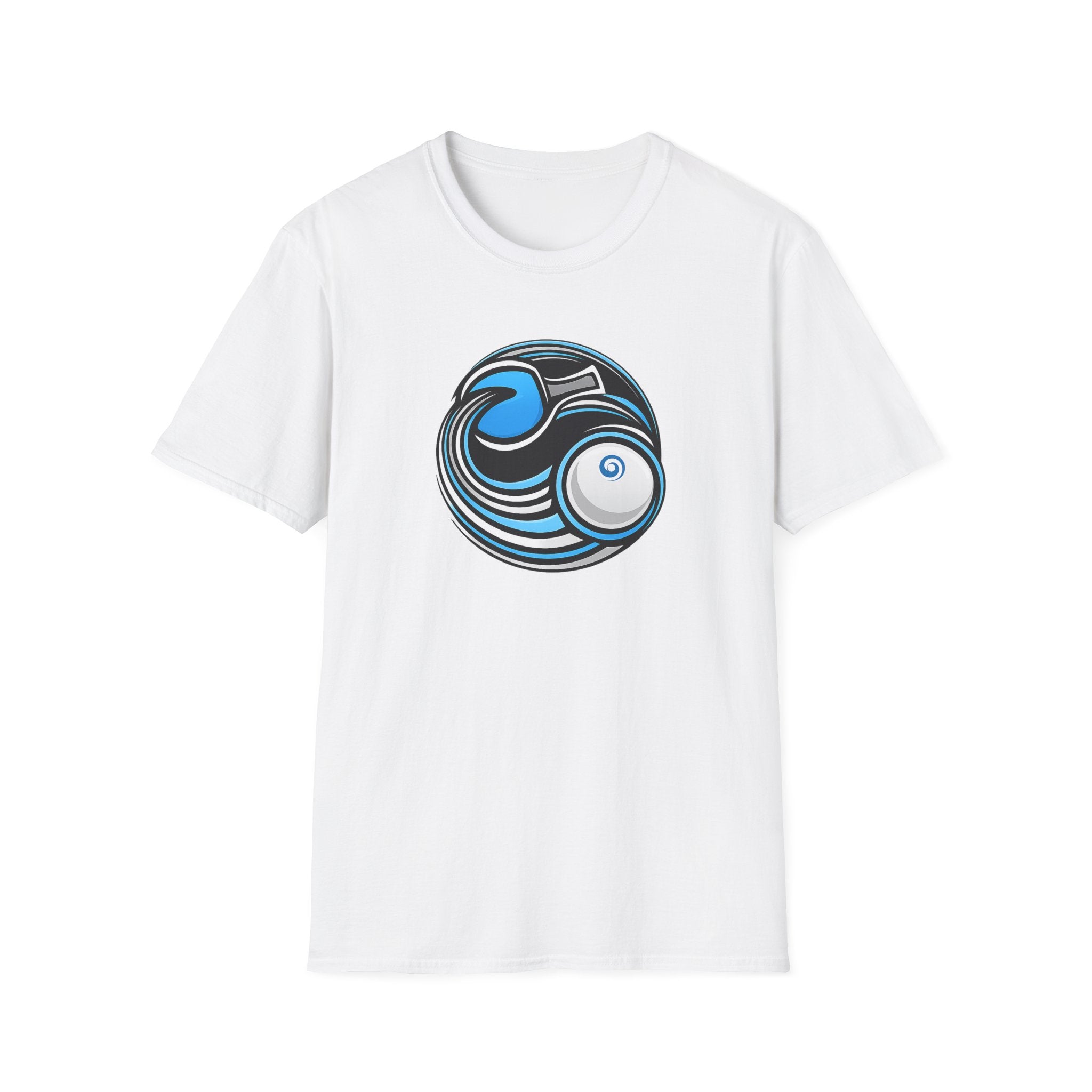 Table Tennis Paddle Spin T-Shirt Ping Pong Player Shirt Modern Table Tennis Graphic Tee 5 colors 100% cotton