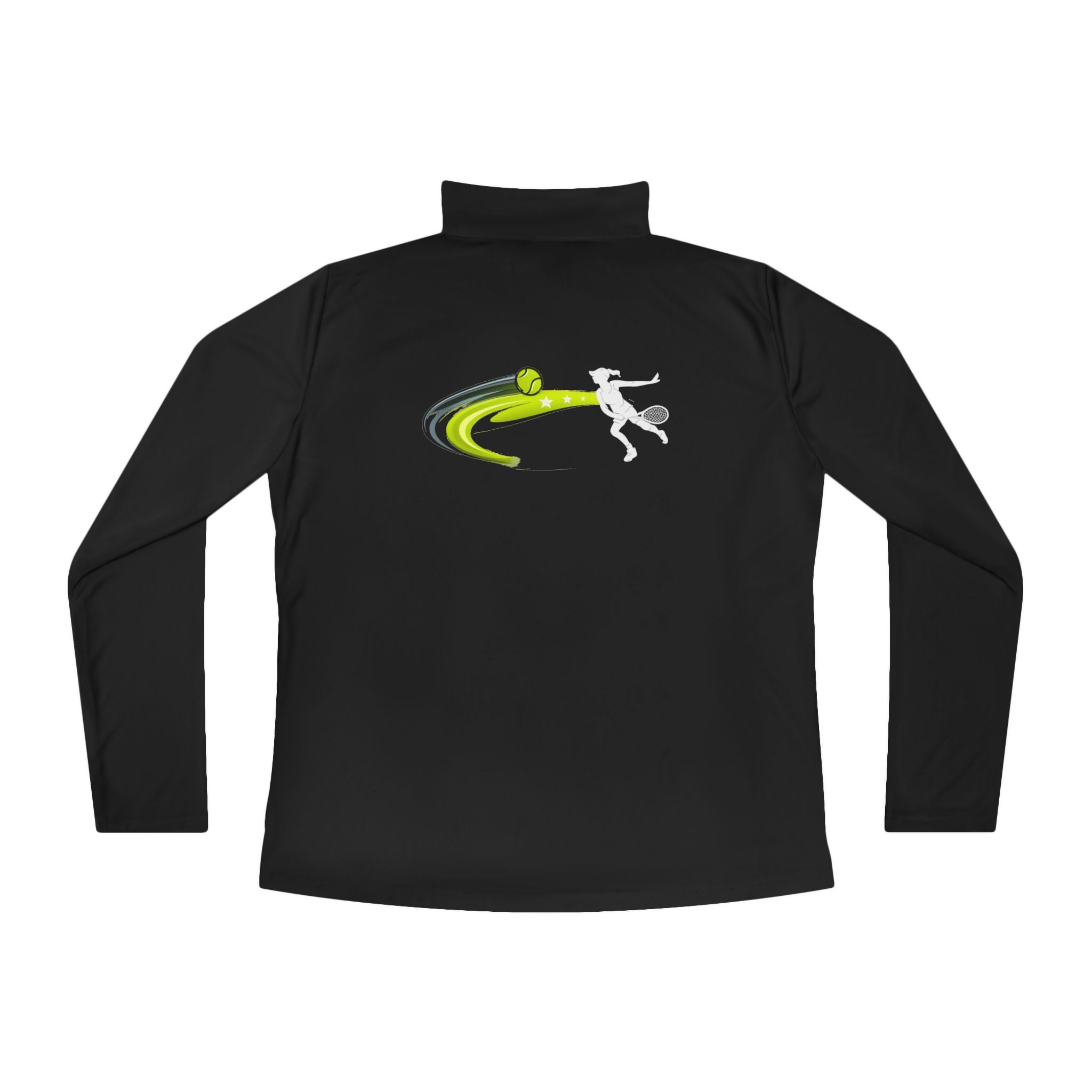 Women's Tennis Lightweight Quarter-Zip Athletic Pullover Moisture-Wicking Performance Jacket 4 colors 100% polyester