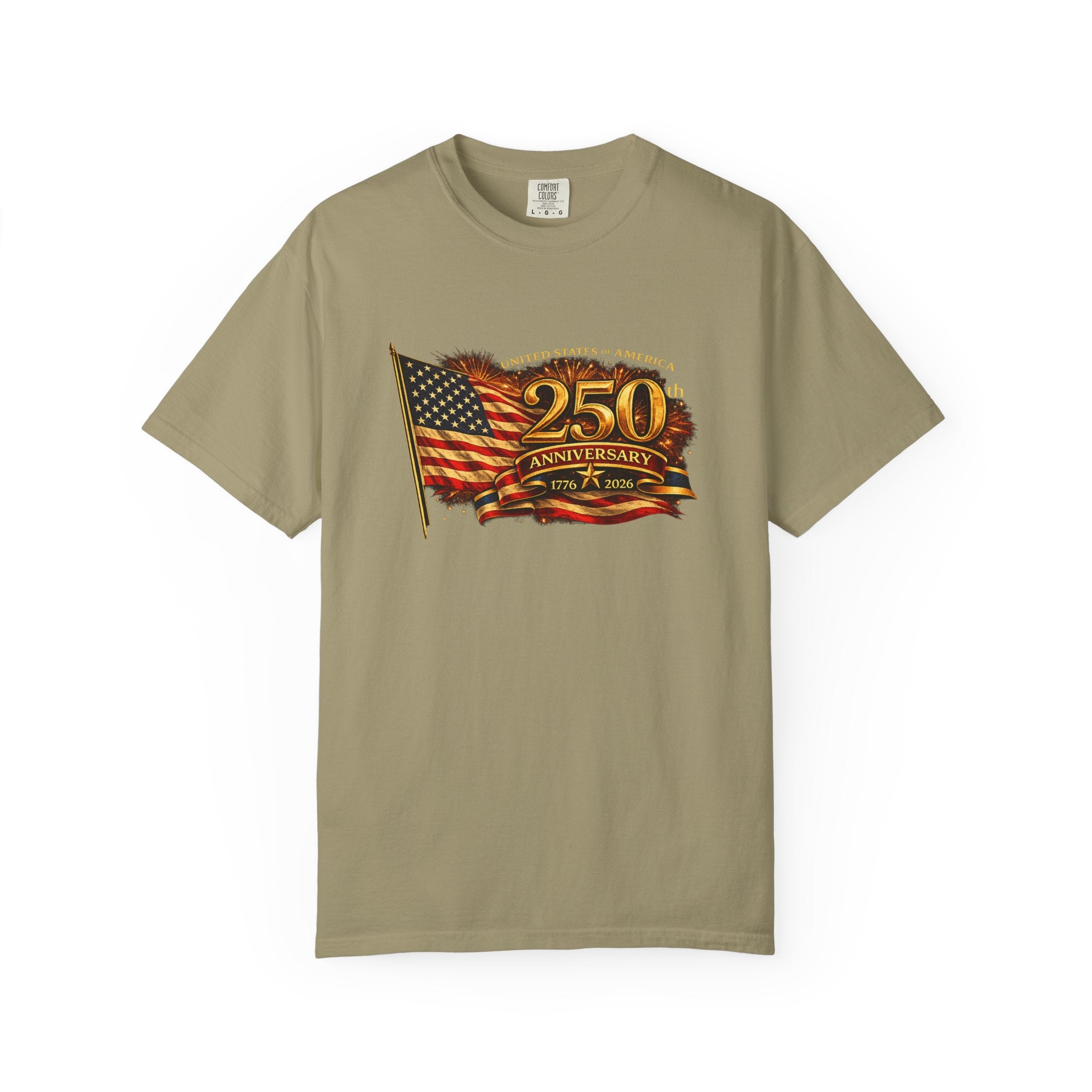 USA 250th Anniversary Shirt 1776-2026 Patriotic American Flag Tee Matching Couple 4th of July Tee America Gift 8 colors 100% cotton