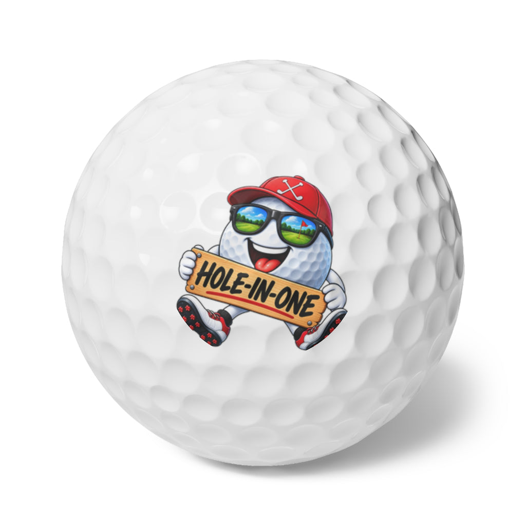 SatsandStripes.com Hole-In-One Hero Golf Balls 