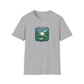 Retro Graphic Golf Tee with Club and Ball Design Perfect Gift for Golf Enthusiasts 4 colors 100% cotton