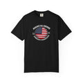 Against All Enemies Hemd Patriotisches Amerikanische Flagge T-Shirt 1776 USA Shirt Militär Veteran Patriot Geschenk 6 Farben 100% Baumwolle