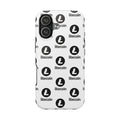 Litecoin Tough Phone Case Crypto iPhone Case Samsung Galaxy Case Litecoin Logo Phone Cover Glossy Protective Case