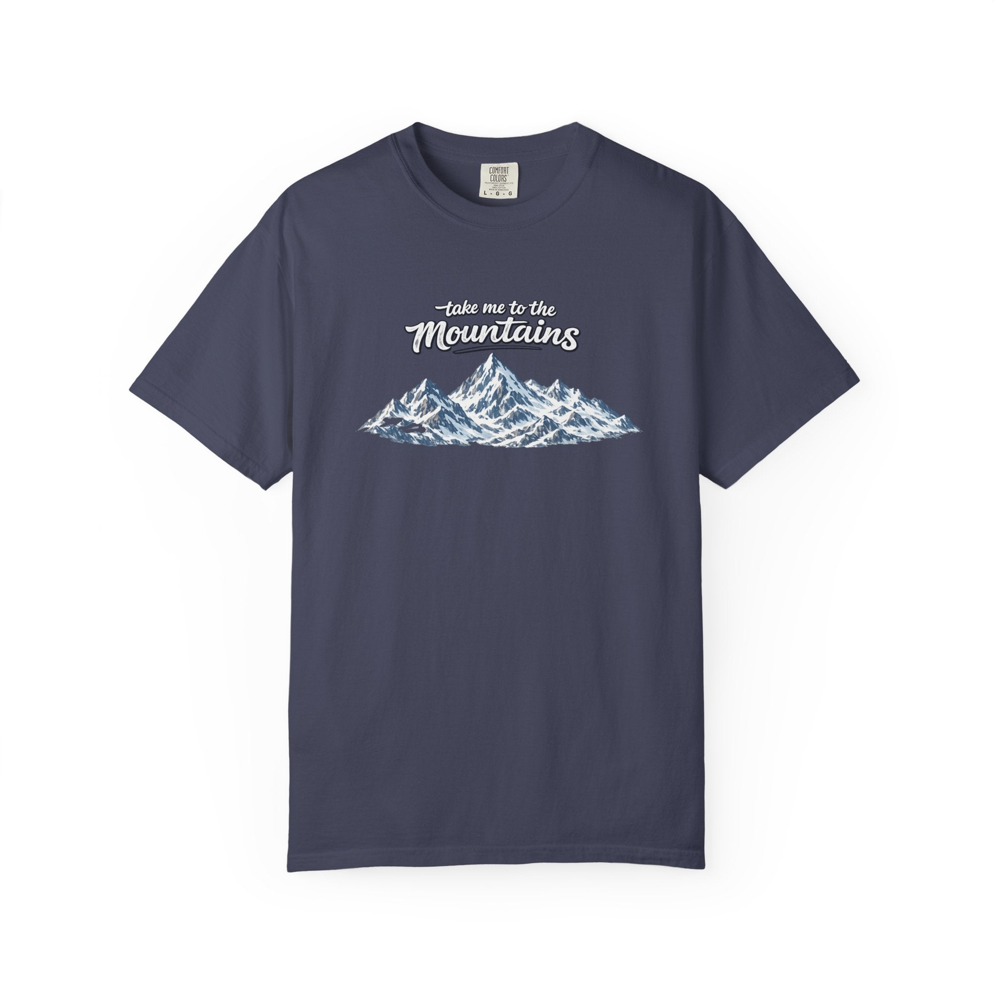 Take Me to the Mountains Shirt Rustic Mountain Tee Hiking Nature Lover Gift Outdoor Adventure T-Shirt 7 colors 100% cotton