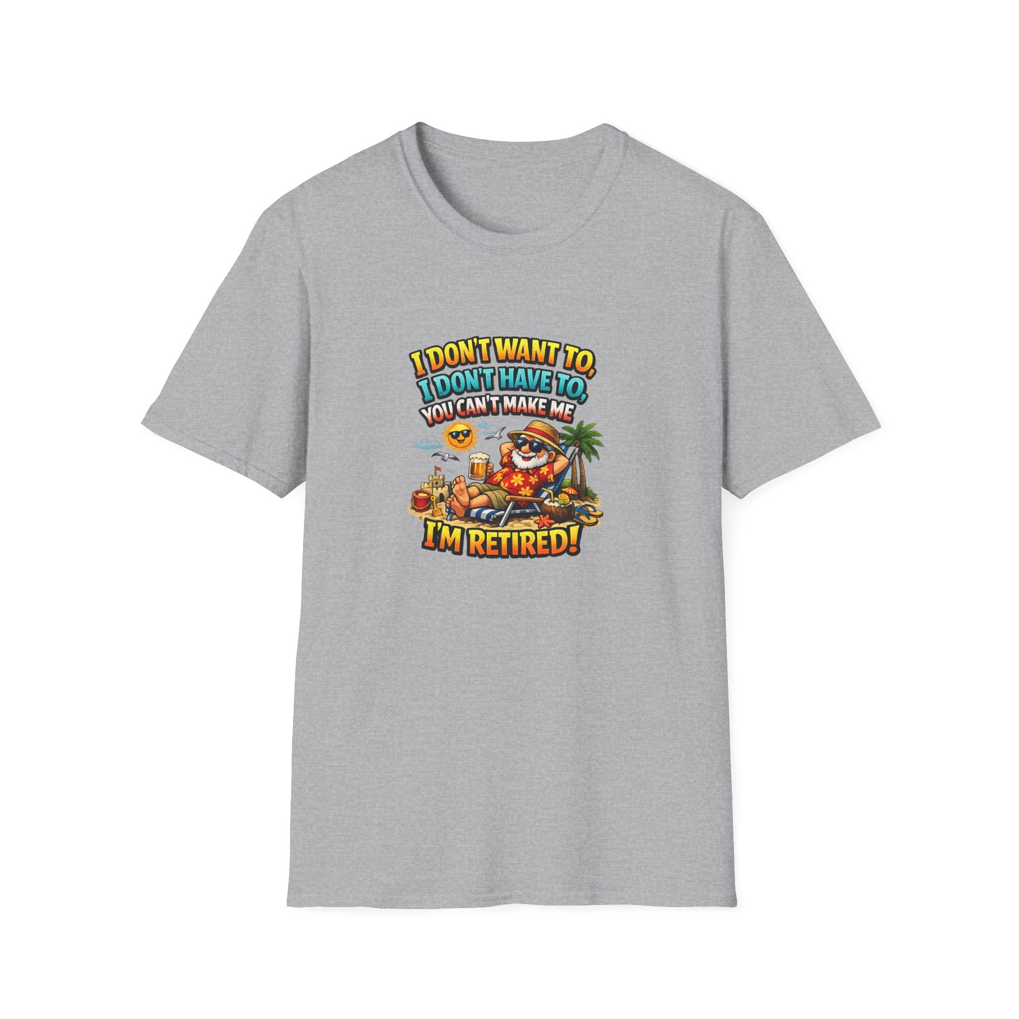 Funny Retirement Shirt I'm Retired Tee Humorous Retired Gift Retirement Party Gift Dad Grandpa Retirement Tee 8 colors 100% cotton