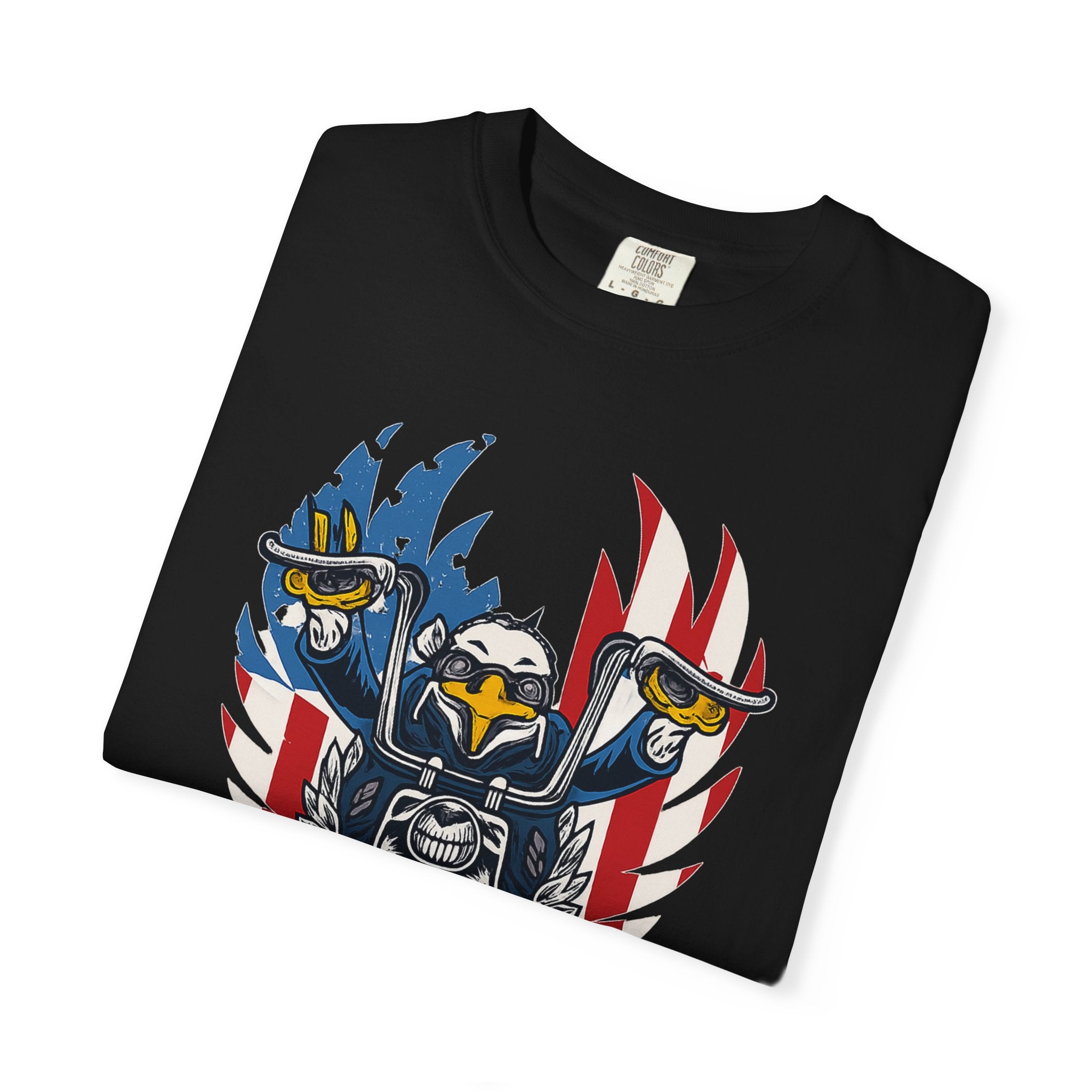 Ride With Pride Motorcycle T-Shirt Harley Inspired Tee American Freedom Motorcycle Shirt 6 colors 100% cotton