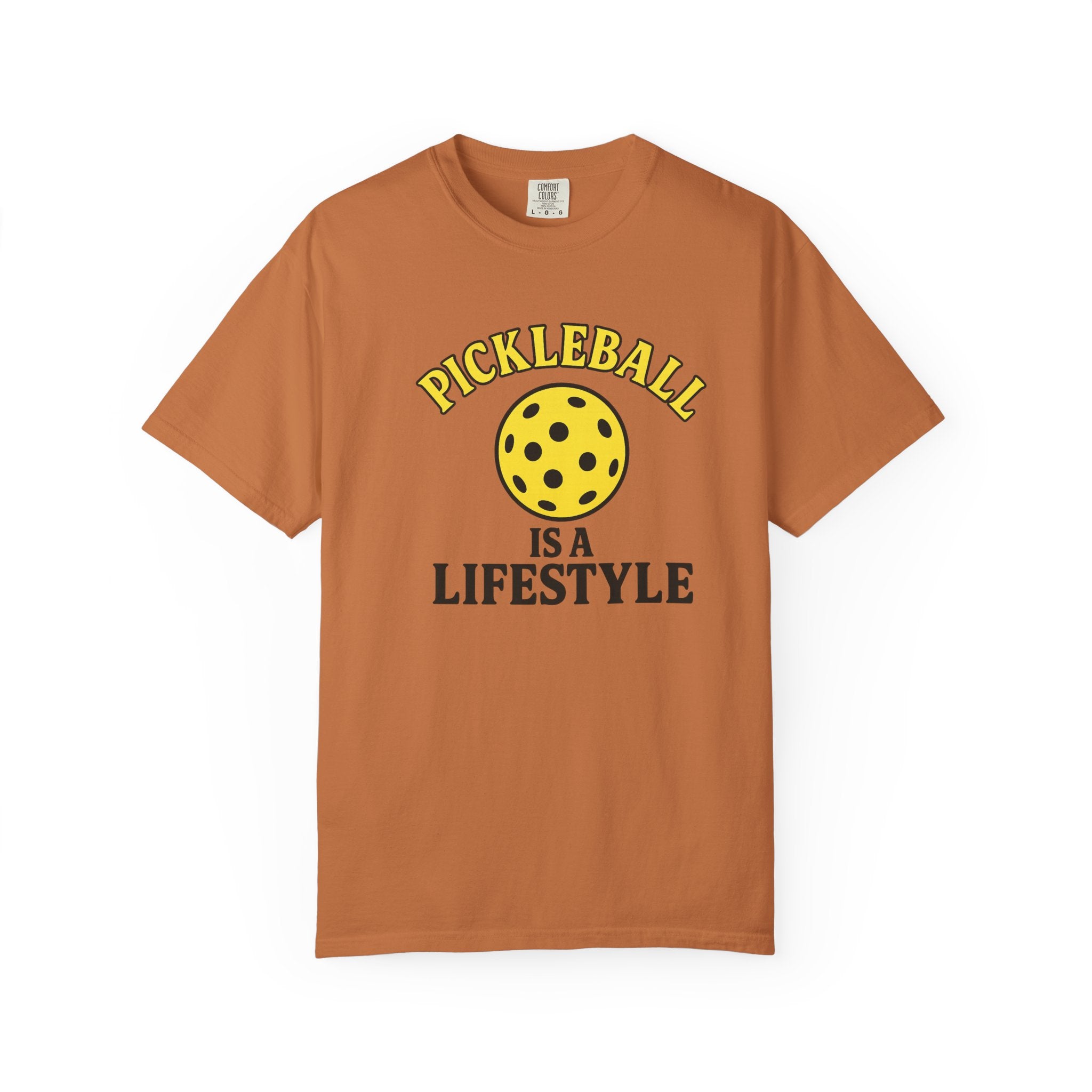 Pickleball Is Life Tee Bold Retro Pickleball Shirt for Players Who Live the Game 10 colors 100% cotton