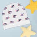 USA 250th Anniversary Baby Beanie America 1776-2026 Infant Hat Patriotic Newborn Keepsake