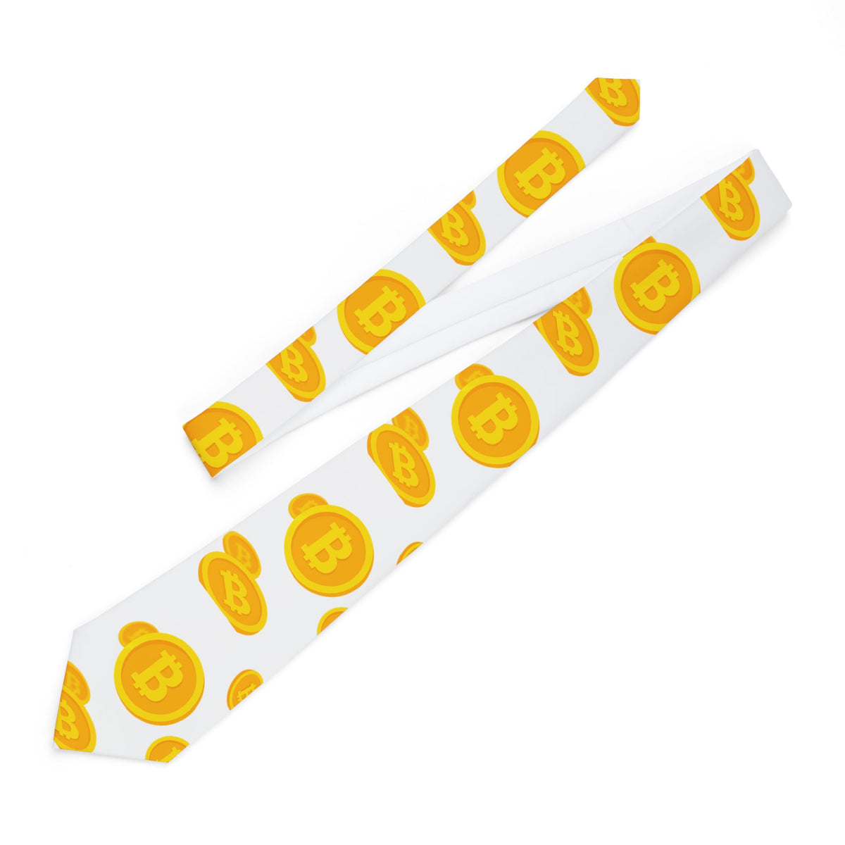 SatsandStripes.com Bitcoin Tie – Crypto Necktie for Bitcoiners, HODLers & Crypto Fans