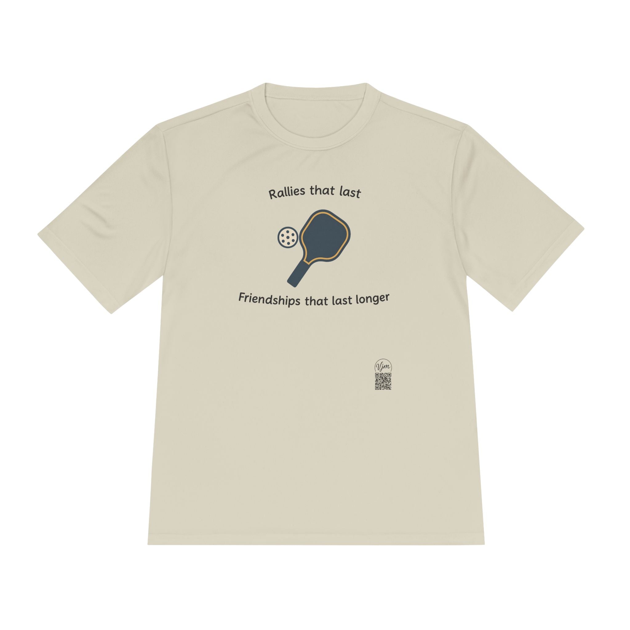 Rallies That Last Friendships that Last Longer Pickleball T-Shirt Tee Durango Hills Pickleball Club 5 colors 100% polyester