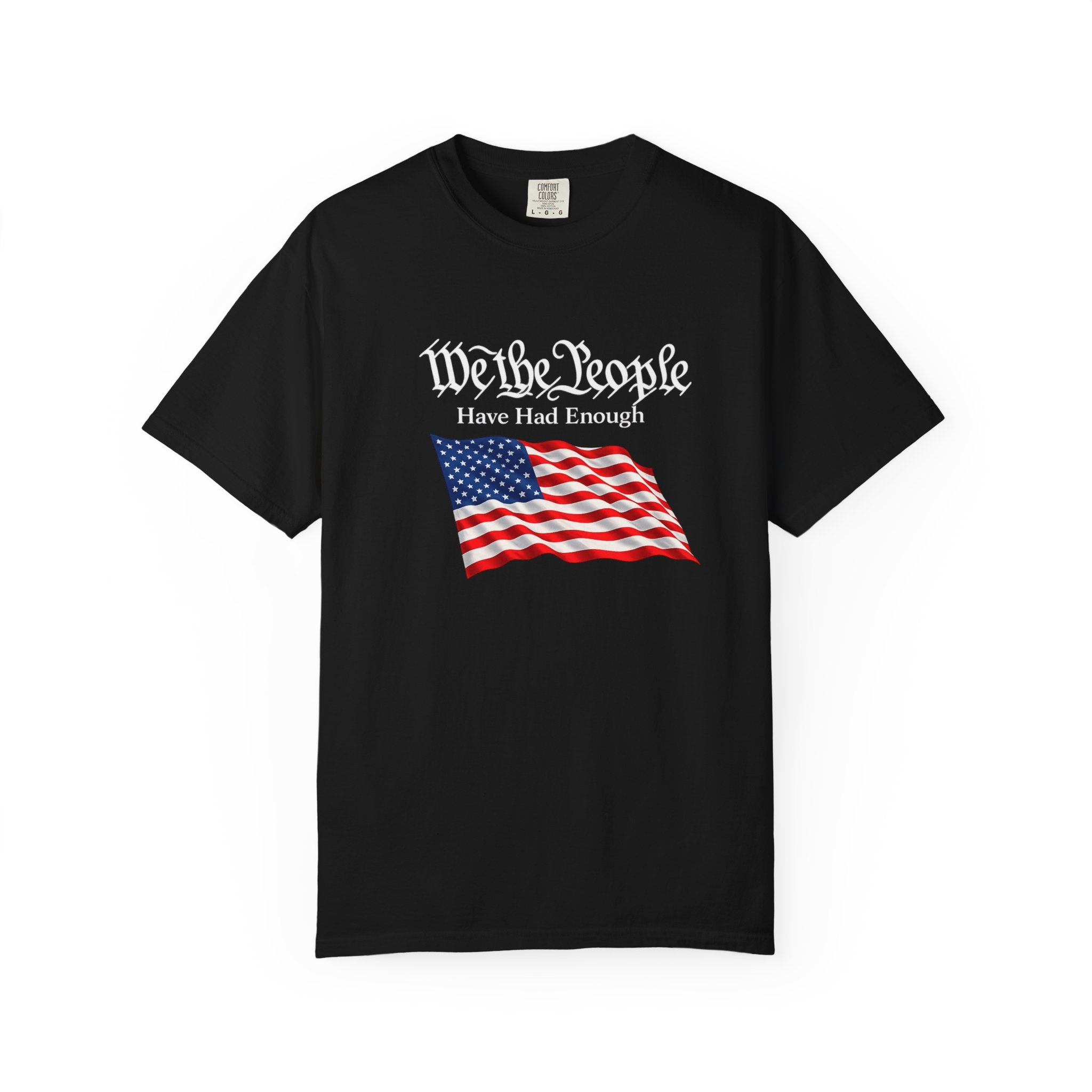 We The People Patriotic T-Shirt American Flag Shirt Freedom Quote Tee USA Patriot Shirt 4th of July Gift 7 colors 100% cotton