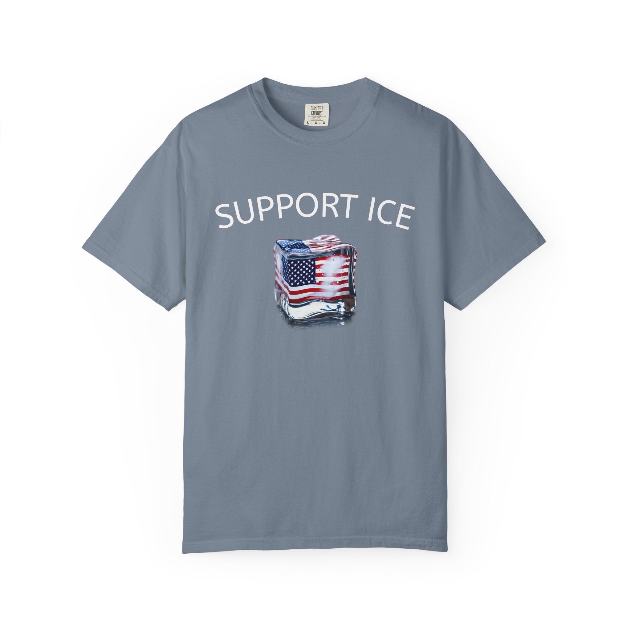 Support ICE Hemd Patriotisches T-Shirt Strafverfolgung Pro Polizei Bekleidung Freiheitsunterstützung Hemd USA Stolz T-Shirt 9 Farben 100% Baumwolle