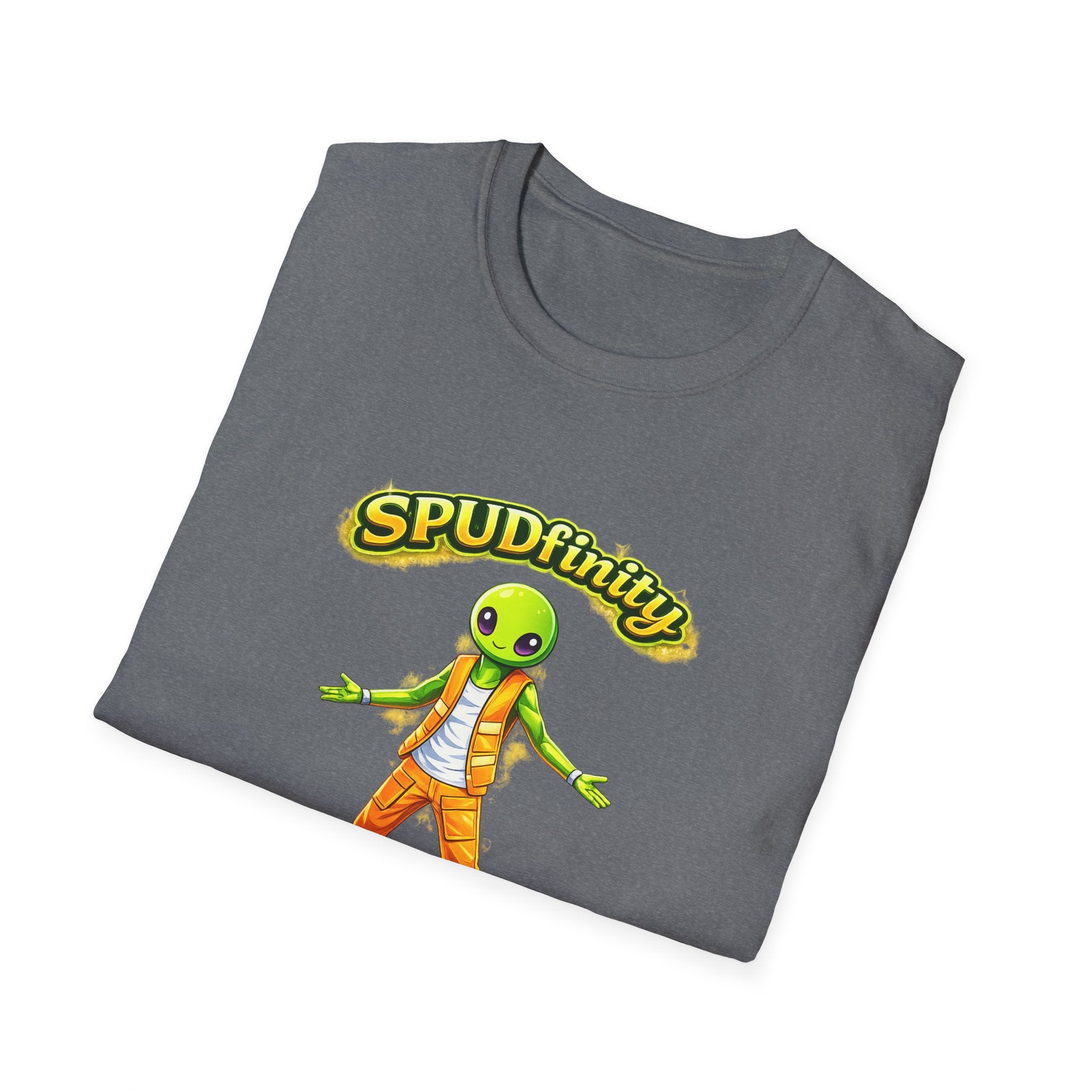 SPUDfinity Alien Potato Gaming T-Shirt 5 colors 100% cotton