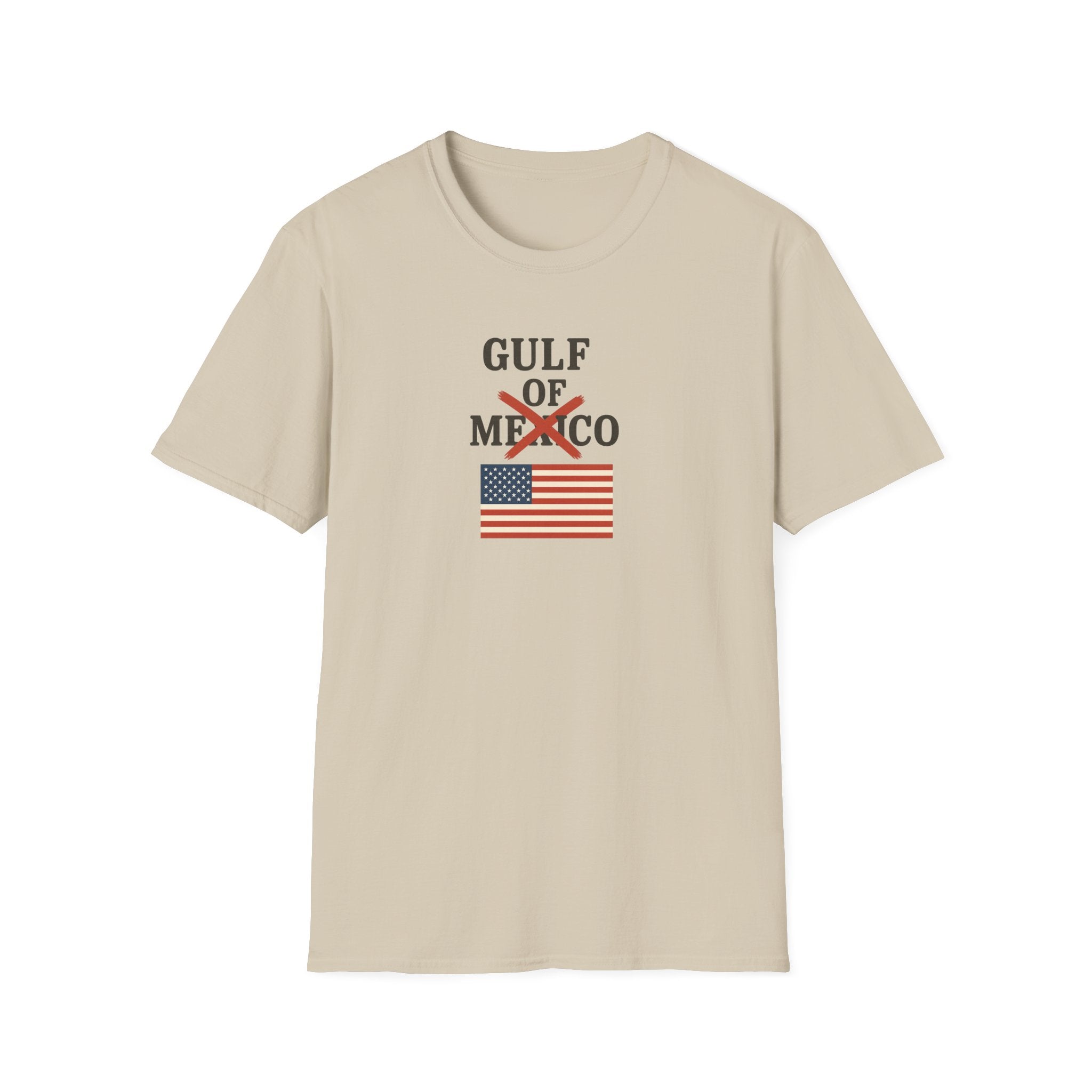 Diese patriotische Botschaft laut und deutlich Golf von Mexiko NICHT MEHR 4 Farben 100% Baumwolle