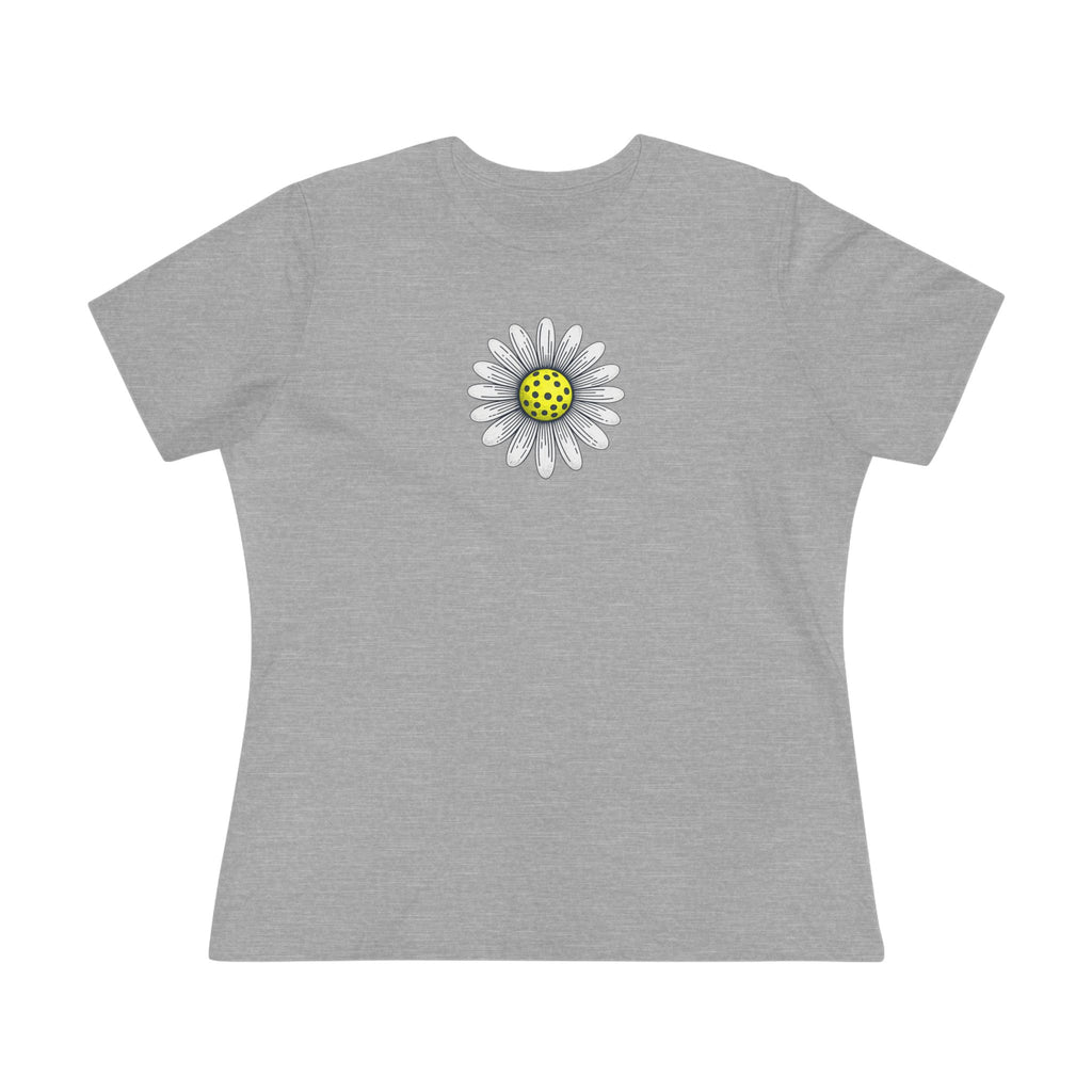 Pickleball Daisy Flower Shirt Pickleball Lover Gift Cute Pickleball Graphic Tee Pickleball Player Apparel 7 colors 100% cotton
