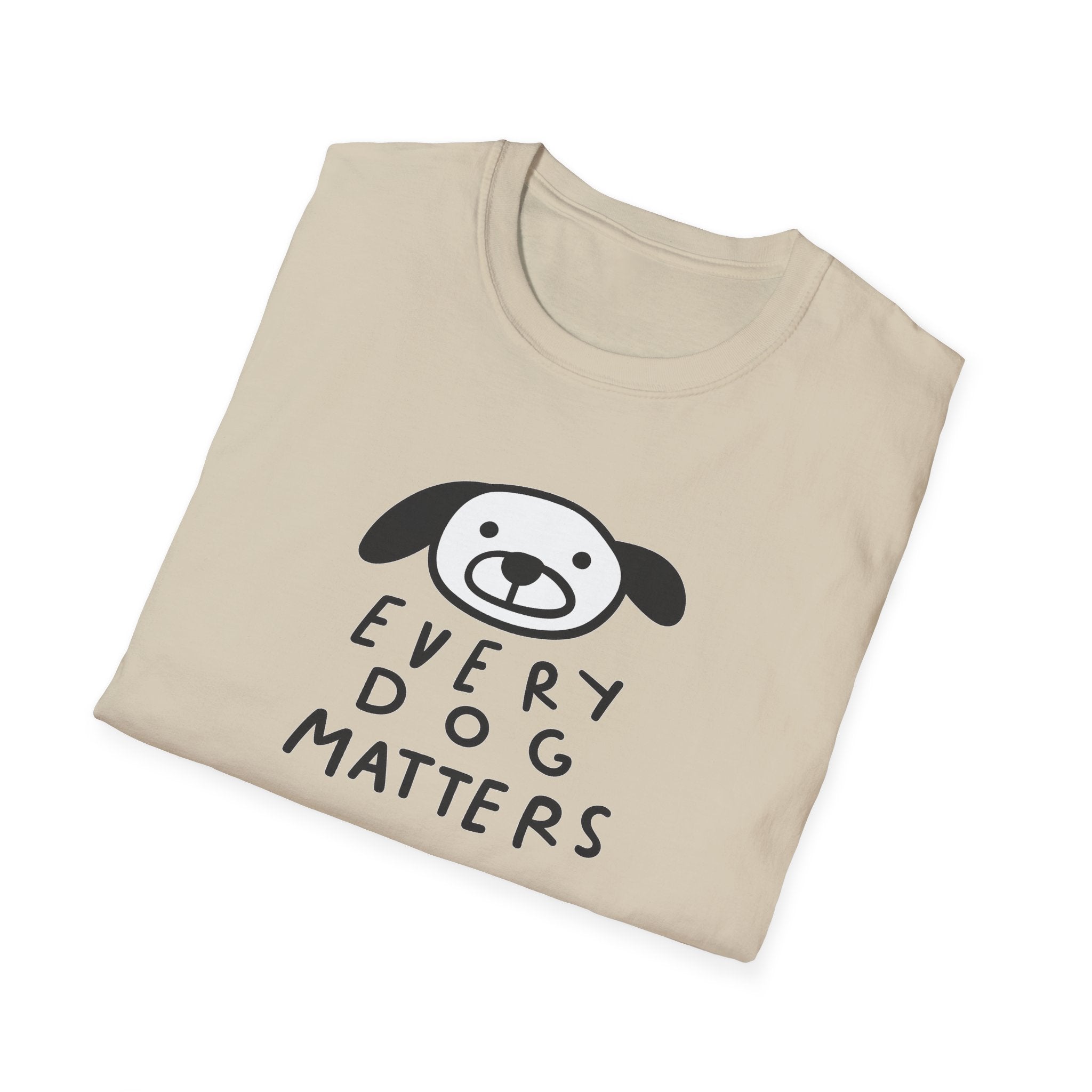Every Dog Matters TShirt Cute Dog Lover Shirt Rescue & Adoption Tee Animal Lover Gift Pet Lover Top 7 colors 100% cotton