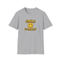 Smile Everyday Retro Tee Happy Vibes Shirt Positive Quote Graphic Tee Feel-Good Aesthetic Shirt 5 colors 100% cotton