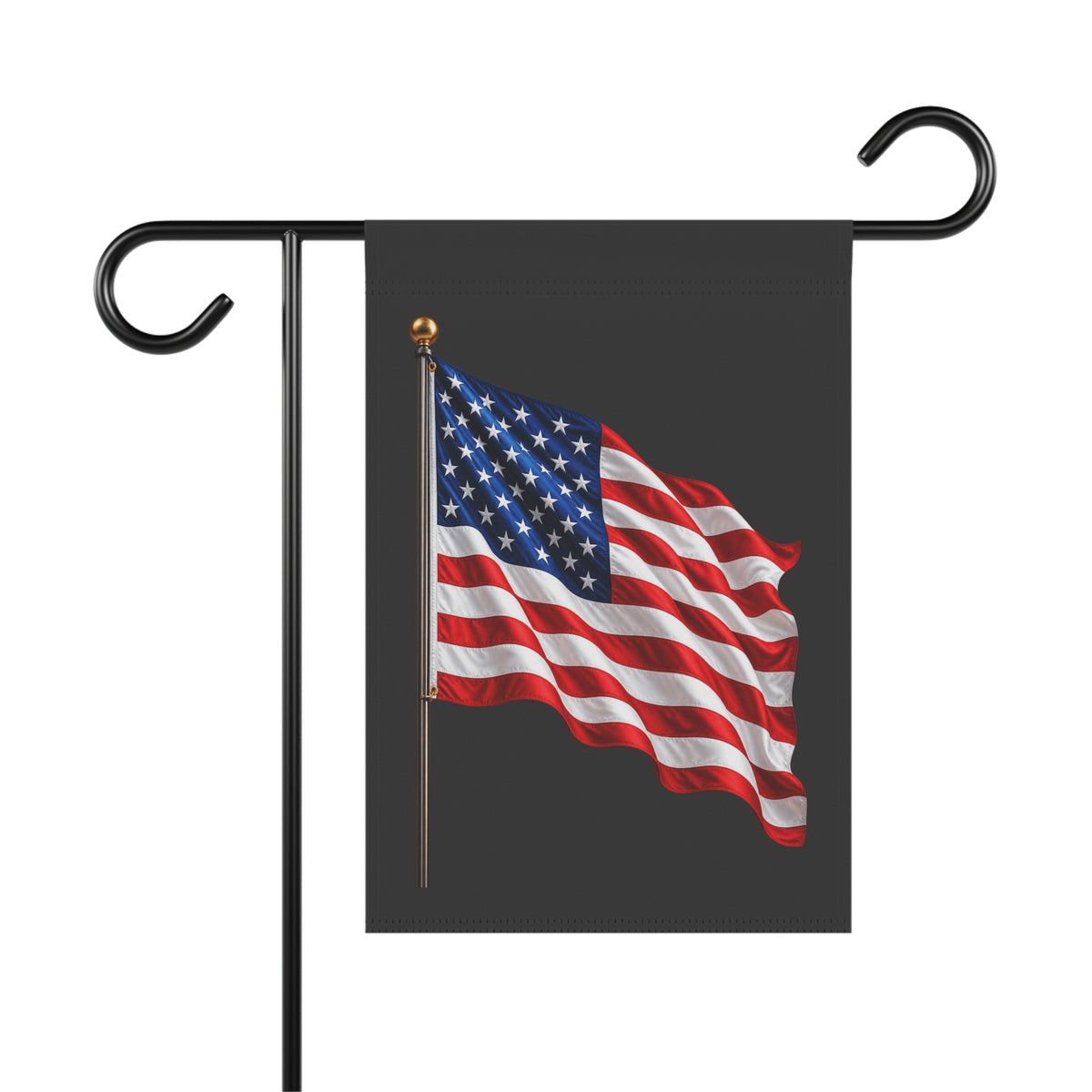 SatsandStripes.com Stars & Stripes in the Breeze – 12" x 18" American Flag Patriotic Garden Flag