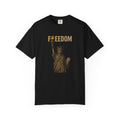 Freedom T-Shirt Statue of Liberty Torch Graphic Patriotic USA Tee 5 colors 100% cotton