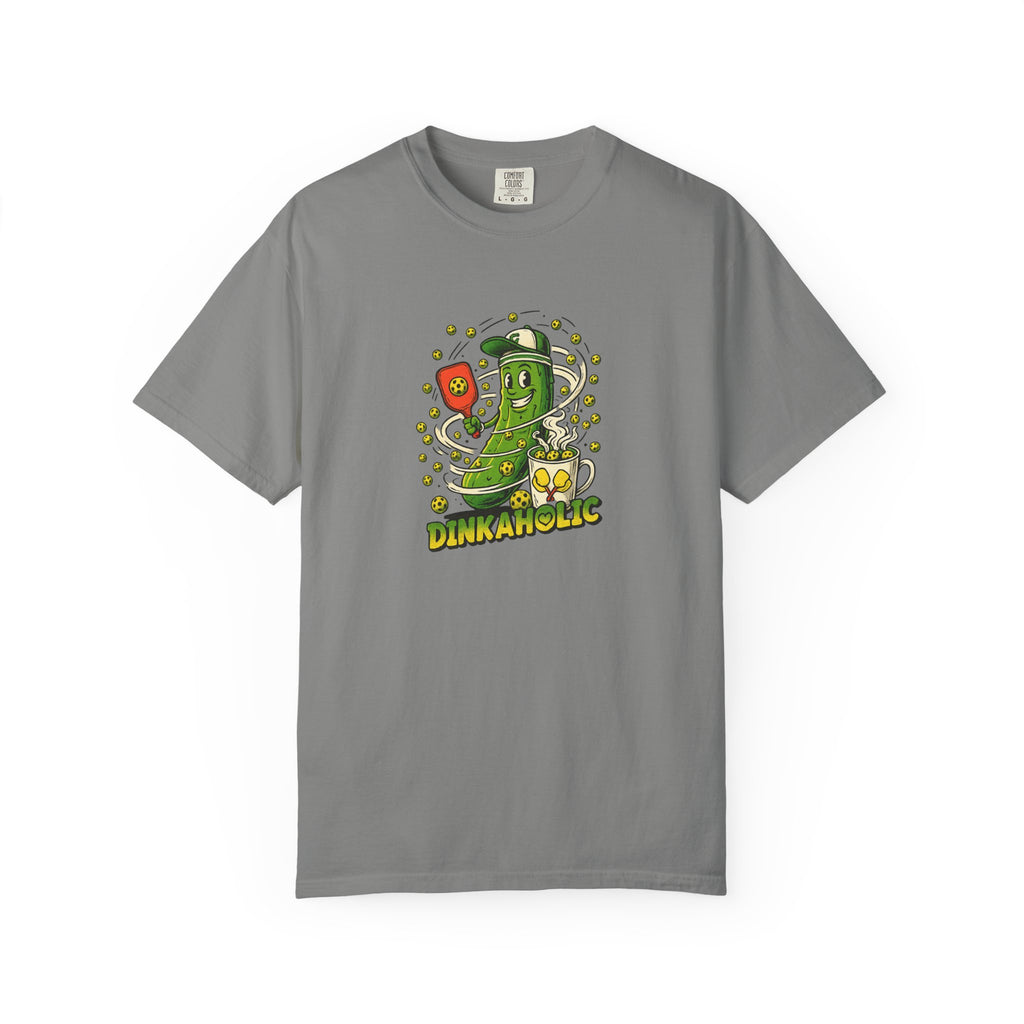 Funny Pickleball Dinkaholic Tee for Serious Dinkers 7 colors 100% cotton